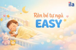 Rèn bé tự ngủ EASY: 5 sai lầm thường gặp và cách gỡ rối