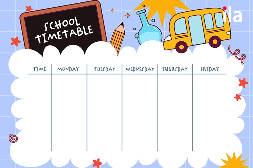 school timetable