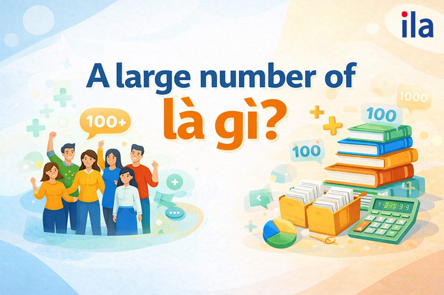A large number of là gì? Cách dùng, chia động từ và lỗi sai