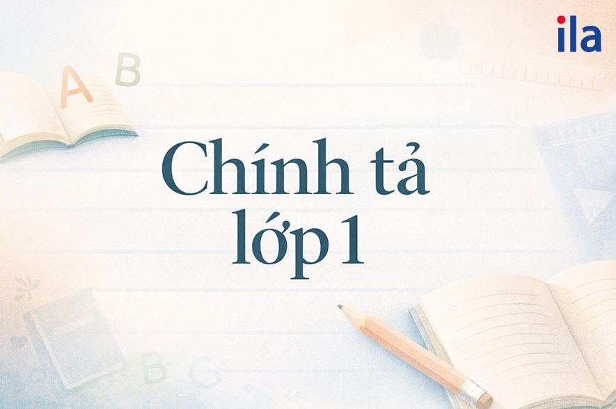Chính tả lớp 1: Hướng dẫn, bài tập và mẹo luyện viết đúng chính tả
