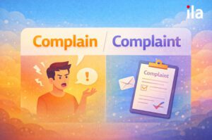 complain / complaint