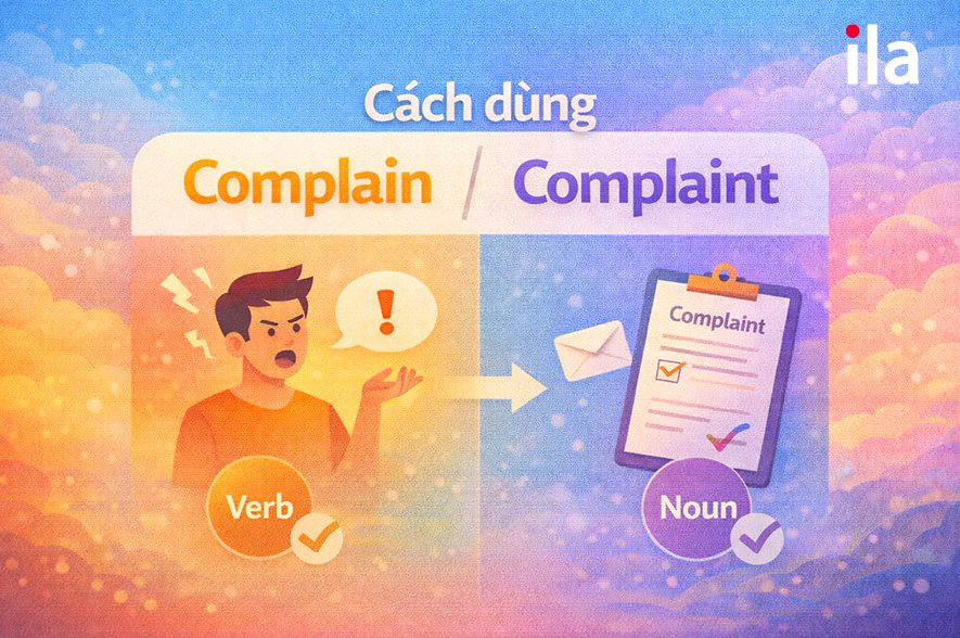 Cách dùng complain / complaint