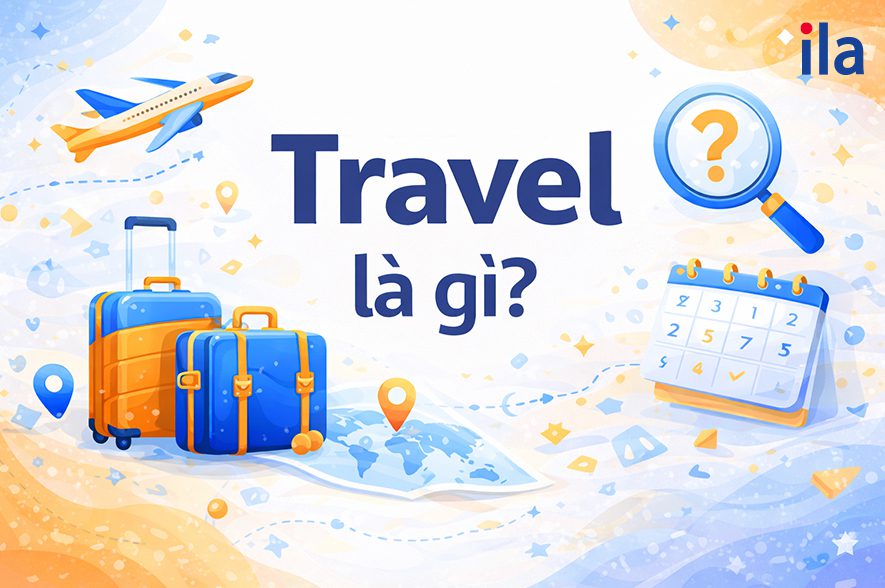 Travel là gì? Các nghĩa chính khi là động từ