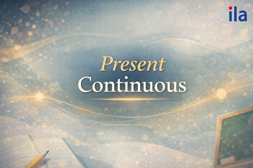 present continuous