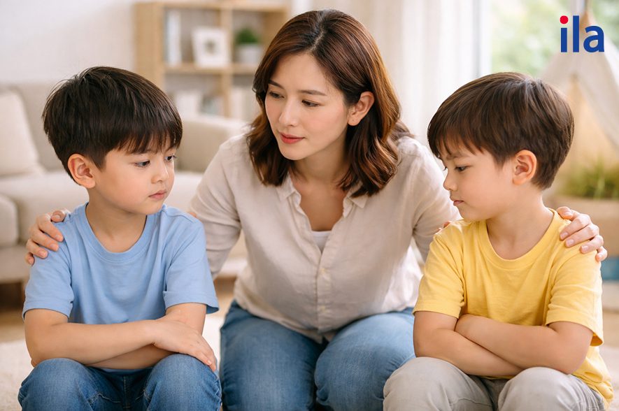 Nhanh chóng can thiệp và tách trẻ ra an toàn