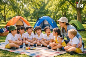 Vì sao cắm trại giúp trẻ mầm non phát triển kỹ năng sống?