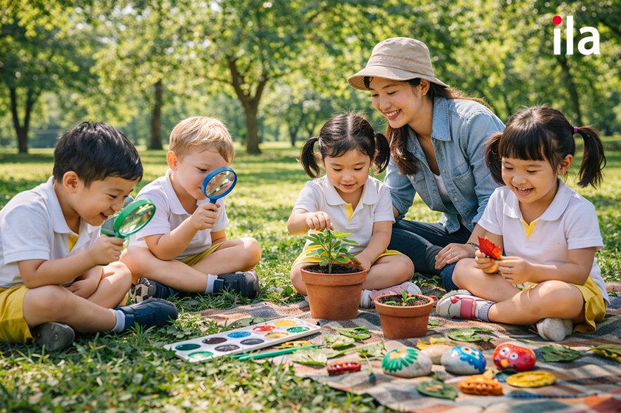 Lên ý tưởng chủ đề cắm trại