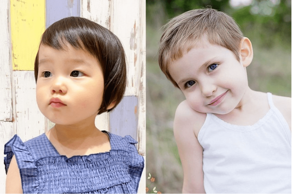 Kiểu tóc cho bé gái 2 tuổi: Tóc pixie