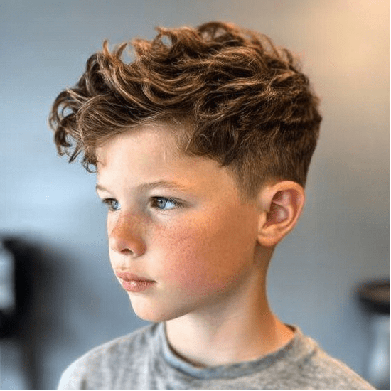 Kiểu tóc Wavy Quiff