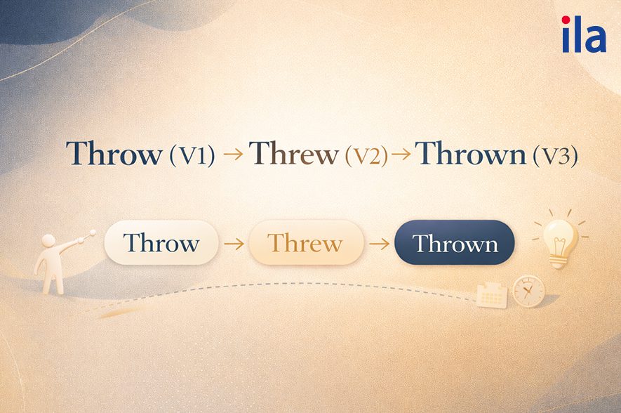 Quá khứ của Throw trong tiếng Anh