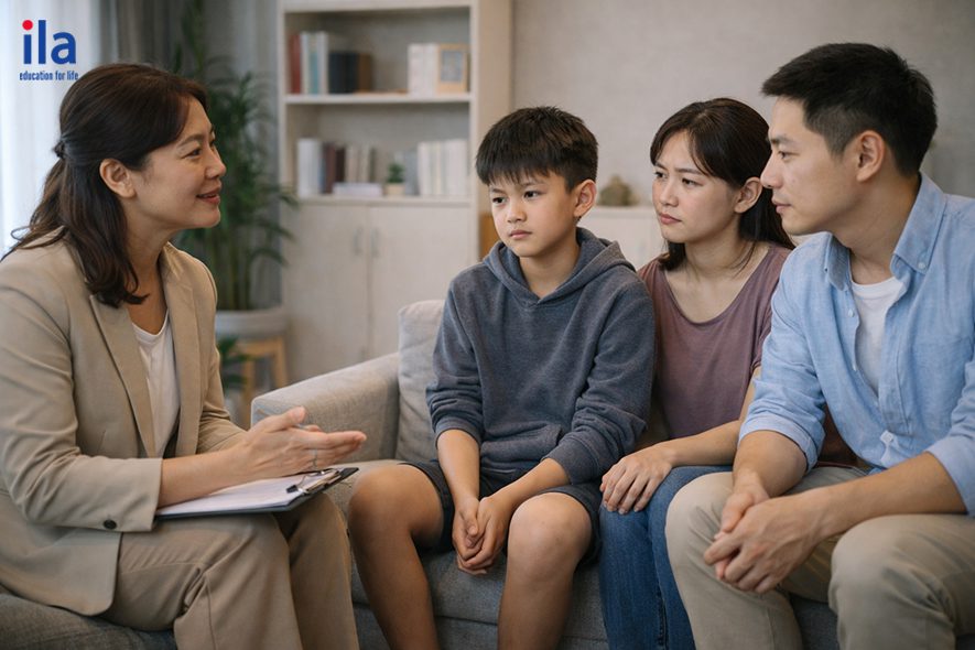 Khi trẻ thường xuyên không nghe lời và có dấu hiệu bất thường, cha mẹ nên cân nhắc tìm đến chuyên gia.