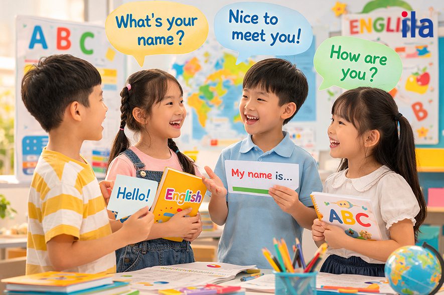 Đề thi tiếng Anh lớp 3 giữa học kì 1