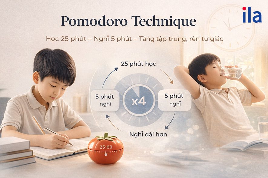 Áp dụng phương pháp Pomodoro
