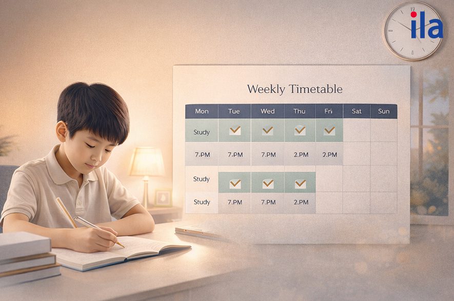 Thiết lập thói quen với thời gian biểu cố định