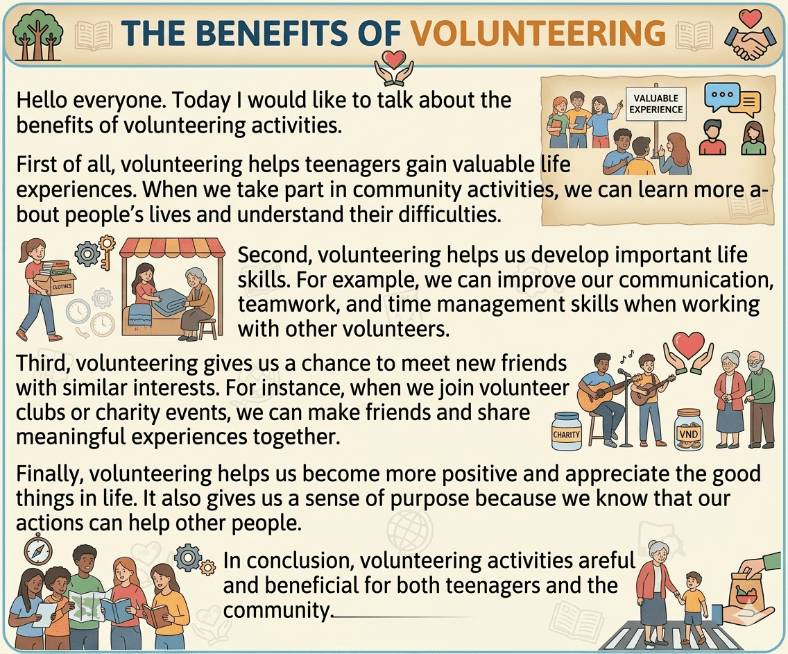 Gợi ý trả lời