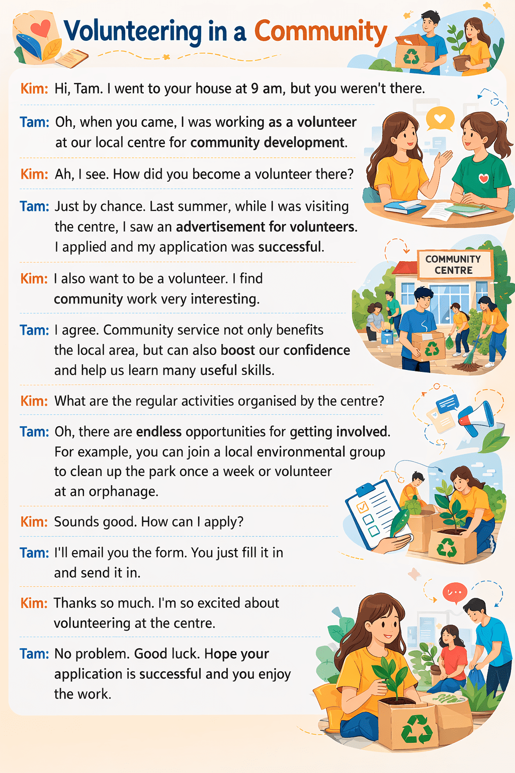 Nội dung bài nghe: