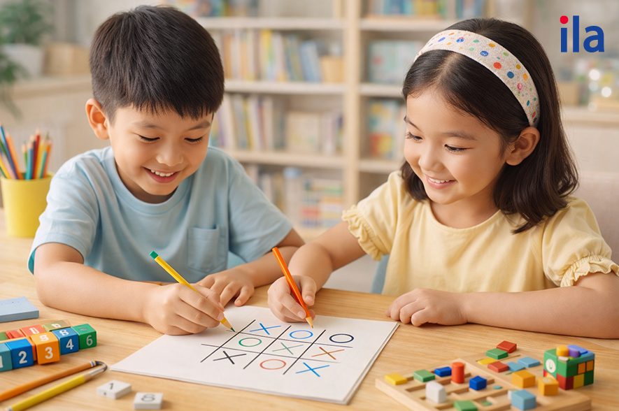 trò chơi phát triển trí tuệ: Trò chơi caro (Tic-Tac-Toe)