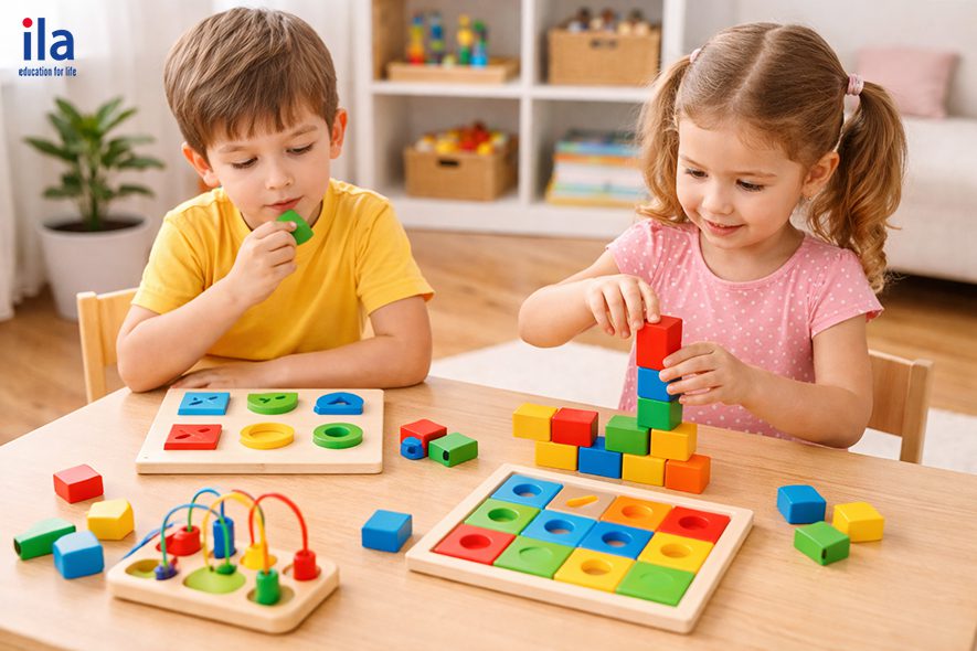 Top +50 trò chơi phát triển tư duy logic cho trẻ từ 3–6 tuổi